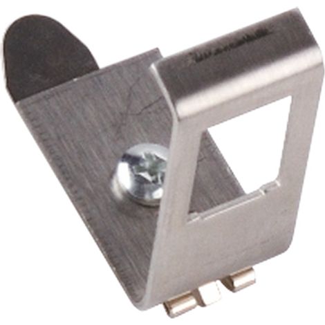 Adaptador de montaje Keystone para riel DIN (TH-35) 1 módulo Keystone Alantec