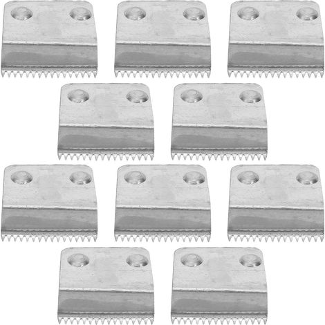10 Pcs Adhesive Tape Dispenser Replacement Blade Iron Cutting Blades For Tape Dispenser Refills For Packaging Office Home And Warehouse (1/5)