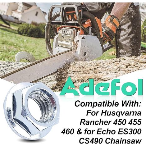 Stangenmutter für Husqvarna 362 365 371 372 357 359 350 353 Jonsered Kettensäge 503220001 (1/4)