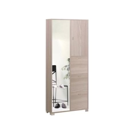Sarmog Mobile Multiuso 5 Ante Olmo con Specchio - 83x29x190 cm (1/4)