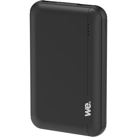 Batterie de secours 2 USB-A - 5000mAh / Noir (1/3)