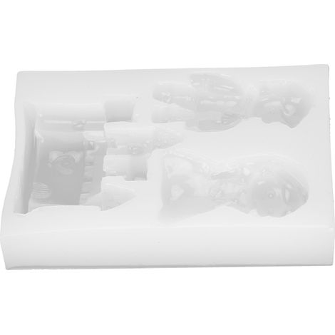 Moules en silicone pour château de rêve à faire soi-même, moules de moulage artisanaux en résine époxy, moules de décoration de gâteaux (1/5)