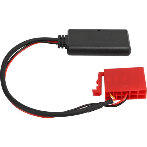 Adaptateur Bluetooth auxiliaire pour lecteur CD, récepteur audio, émetteur et émetteur, remplacement pour Mercedes-Benz W124, W140, W202, W210 et R129 (1/5)