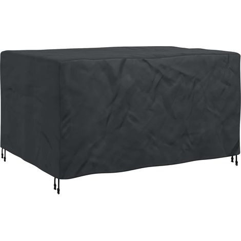 Funda para muebles de exterior Negro 180 x 150 x 85 cm 420D vidaXL