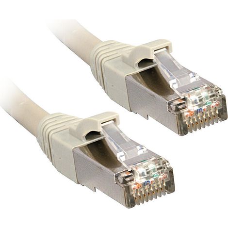 LINDY 47247 Cat.6 Red de Cable F/UTP 250 MHz 7,5 m Gris
