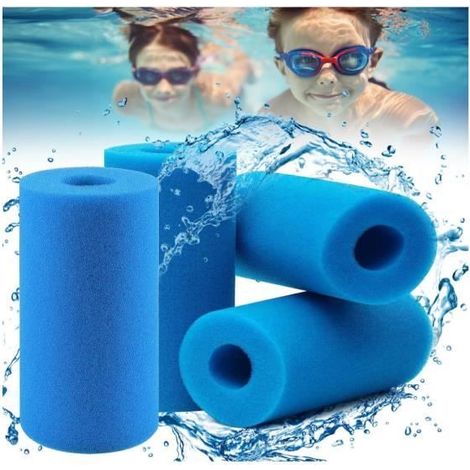 Filtres de Piscine en Mousse - Intex - Type A - Réutilisables - Lavables - Haute Qualité (1/4)