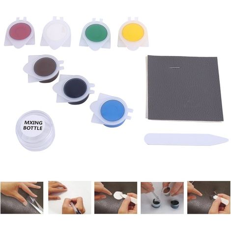 Kit de Réparation Cuir sans Chaleur pour Sièges Auto et Canapés (1/5)