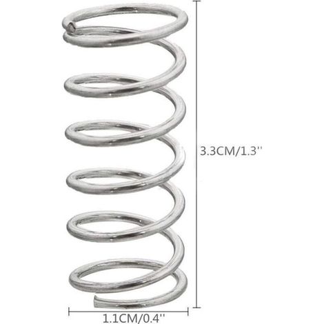 Hippotech Lot de 5 ressorts de tête de coupe-bordure pour Autocut 25-2 Stihl FS55 FS70 FS76 FS80 FS100 FS85 FS120 Coupe-bordure