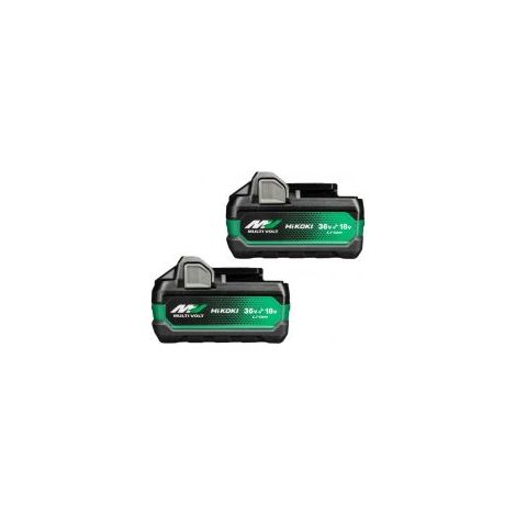 pack 2 batteries MultiVolt BSL36A18X 36V 2.5Ah / 18V 5Ah Li-ion HIKOKI 380205