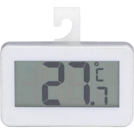 Digitales Mini-Display für Temperaturmessung, elektronisches Thermometer mit eingebauter Batterie