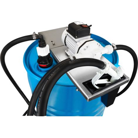 Mw Tools – Pompe manuelle AdBlue 230V – Débit 34l/min – Tuyau flexible 4m – Pistolet manuel nylon avec bec inox – PAD230V