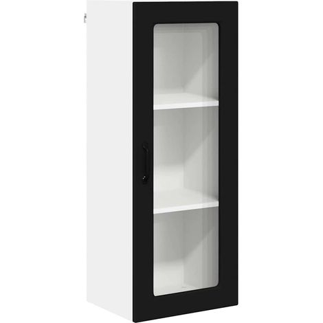 Meuble mural de cuisine,Armoire de cuisine Noir 40 x 31 x 100 cm Bois d'ingénierie CFW11139 (1/5)