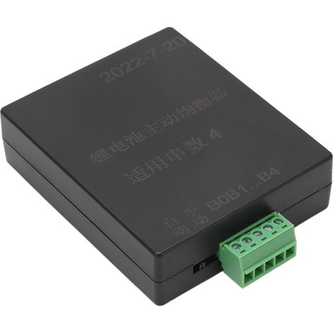 Lithium 4S Batteriebalancer, BMS-Equalizer für Wohnmobile und Energiespeicher, mit Anschlusskabel, aktiver Spannungsregler. (1/5)