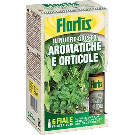IL NUTRE GIUSTO PER AROMATICHE ED ORTICOLE 6 FIALE DA 35ML