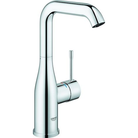 Grohe Essence New - Grifo de lavabo, con desagüe Push-Open, cromo 23799001