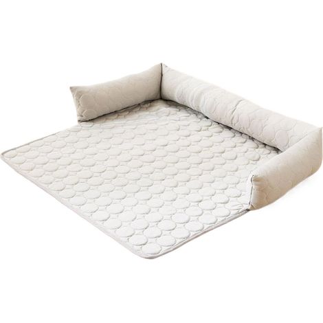 Tapis rafraîchissant pour chiens, housse de canapé pour chiens, coussin antidérapant, respirant, confortable pour intérieur, maison, canapé, cage (1/5)