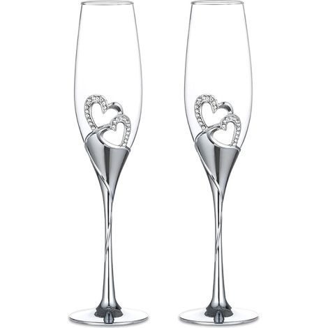 Coupe Champagne, Verre À Vin Rouge, Mariage, Flûtes à champagne 1 (1/5)