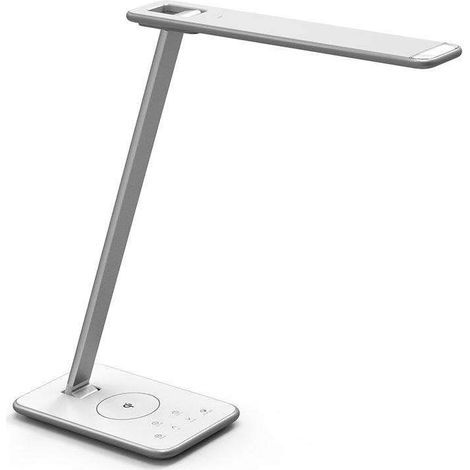 Flexo Led HOLMEN Multifunción con cargador inalámbrico IQ, Blanco dual, regulable (1/5)