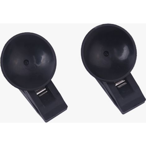 Pince à Ventouse Multifonction Réutilisable Fixation Fenêtre Solide pour Pare-Soleil Auto Serviettes Cartes Factures (1/3)