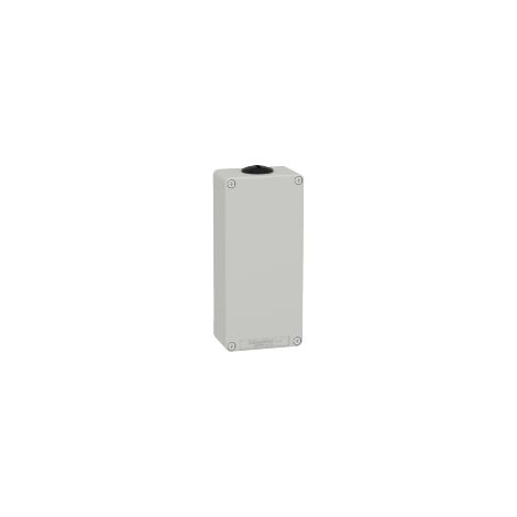 Pulsantiera in metallo grigia  M25 non forata 80X175X51,5 UL CSA - XAPD31