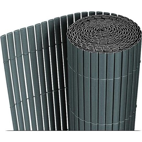 Vendesi recinzione frangivista in PVC 90 x 300 cm grigia 030001468