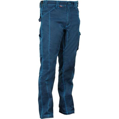 Profi Arbeitshose Jeans Cofra blau 44 (1/5)