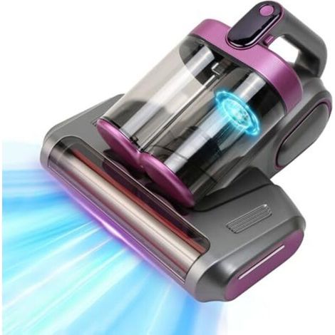 Aspirateur sans fil, aspirateur pour matelas 13 kPa, appareil d'élimination des acariens par UV-C et ultrasons pour les poils d'animaux (1/5)