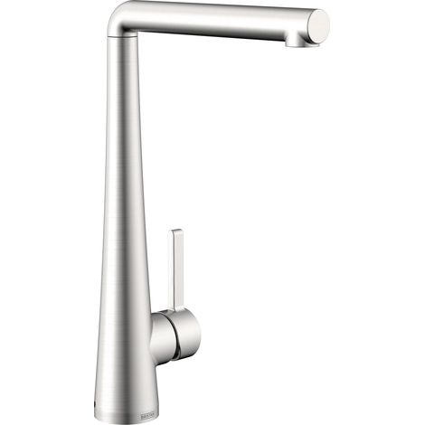 Bristan Pine Stainless Steel EasyFit Kitchen Sink Mixer Tap + Easy Fit Base (1/4)