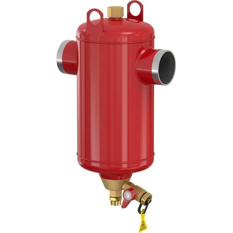 Flamco Schlammabscheider Clean Smart 80 S, DN 80, 25 l, 88,9mm, Stahl, 10 bar (1/2)