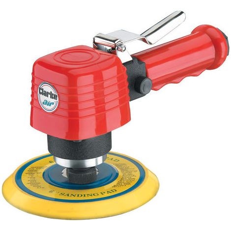 CLARKE AIR SANDER 6"" 150MM AIR ORBITAL SANDING POLISHER DUAL ACTION CAT121