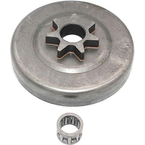Pignon de chaîne et tambour d'embrayage avec roulement à aiguilles Echo CS-440 CS-4400 CS-4200ES CS-3900 A556000172 A556000171 17510535430 (1/5)