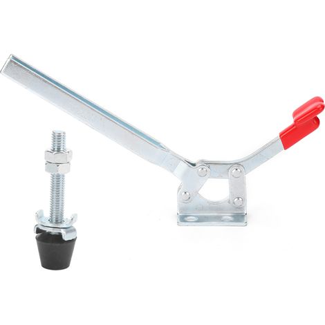 Pince bascule soudage – montage ergonomique horizontal – dégagement rapide – compresseur coudé – GH-22185 – clip rapide
