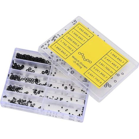 Joint torique en Caoutchouc atch Outils de réparation tête de Montre Joint torique, rondelle en Caoutchouc Montre Couronne Joints étanches, pour Montres Hommes Anneaux Femmes (1/4)