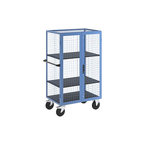 eurokraft pro  Carrello a ripiani  anta a doppio battente  2