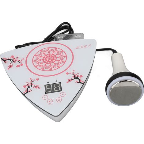 Appareil anti-cellulite 80 kHz favorisant la production de collagène et la combustion des graisses, pour un remodelage corporel optimal. Prise 100-240 V (Royaume-Uni). (1/5)
