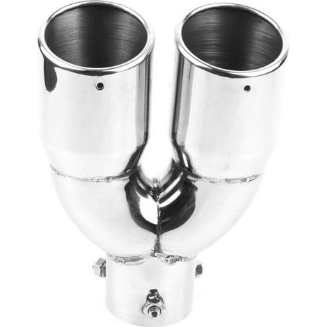 Tuyaux d'échappement doubles pour voiture 201 embouts de silencieux en acier inoxydable 6376220 (1/4)