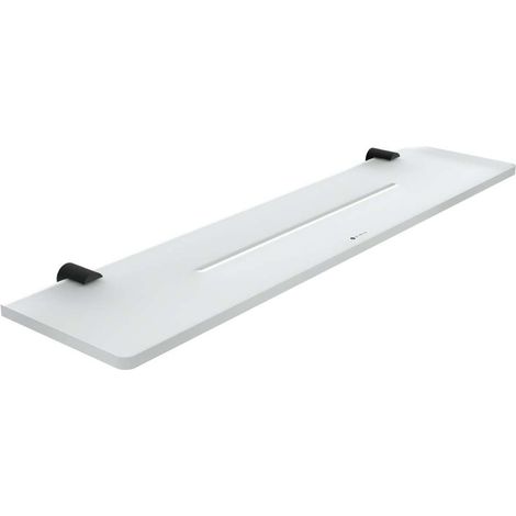 Nimco Bormo - Mensola, lunghezza 50 cm, nero opaco BRC X450-90 (1/2)