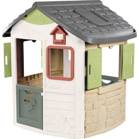 Giocattolo Smoby Life Playhouse Jura Lodge casetta Multicolore [WQSMOI0UA005041] (1/5)