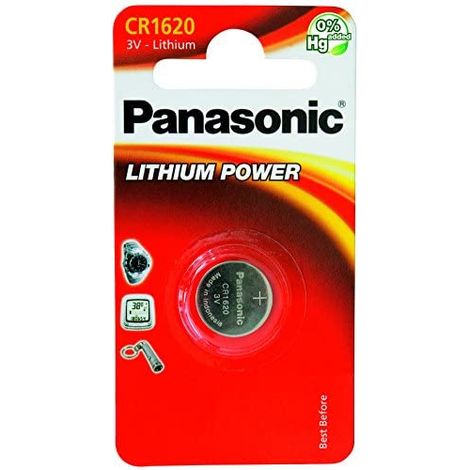 Panasonic CR1025 non ricaricabile al litio, 3V, 30 mAh, confezione da 1 pz.