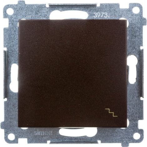 Conector de escalera Simon 54, marr贸n mate DW6A.01/46