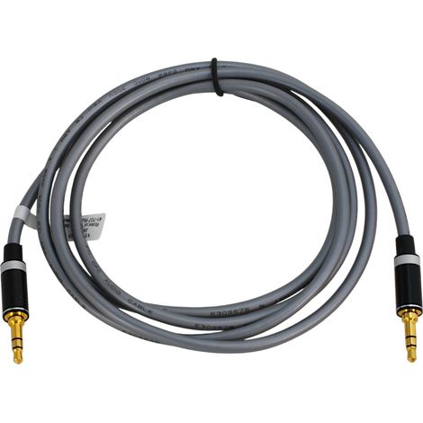 Cable con conector jack estéreo de 3,5 mm - Cable delgado Vitalco HQ de 1,0 m con conector jack estéreo de 3,5 mm (1/5)