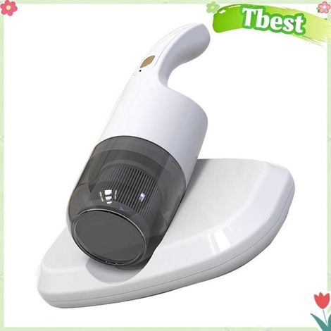 Tbest aspirateur de matelas Aspirateur de lit à main sans fil, Machine à forte aspiration 350W, electromenager aspiration Blanche (1/5)