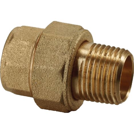 Vis à tourner. Joint torique court droit 3/4" M (1/4)