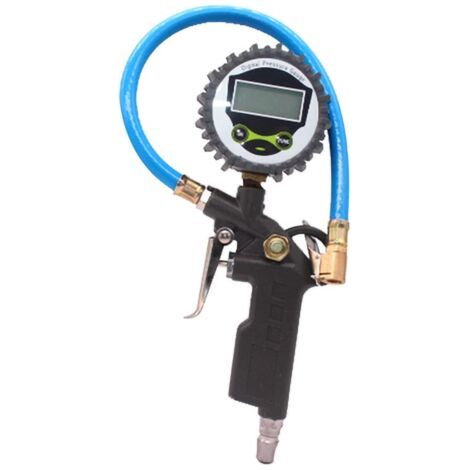 Jauge de Pression des pneus 255PSI testeur de Pression d'air Appareil de Mesure de jauge de Pression numérique pour Voiture Moto Van (1/5)