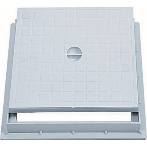 1PZ TELAIO + CHIUSINO PER POZZETTO cm. 30x30