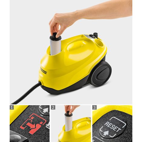 Cartouche filtrante détartrante pour nettoyeur vapeur Karcher SC3 (1/3)