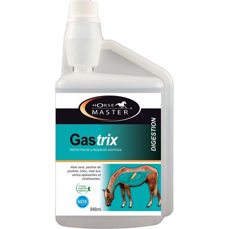 GASTRIX mangime complementare per cavalli indicato per il benessere dell’apparato gastrointestinale 946 ml