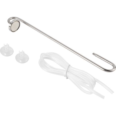 Difusor de CO2 en forma de U de 30 cm de acero inoxidable para acuarios con acabado espejo (acero inoxidable 304) (1/5)