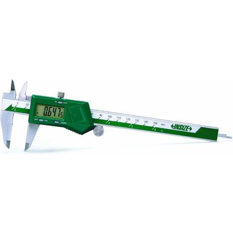 Insize Digitaler Messschieber aus Edelstahl 0-200 mm
