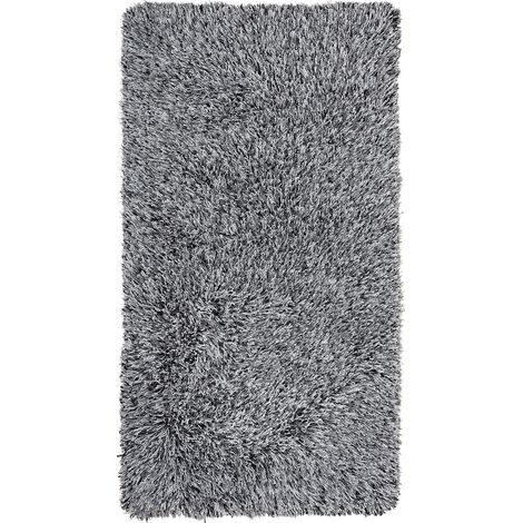 Tappeto shaggy in color grigio sale e pepe 80 x 150 cm Cide (1/5)